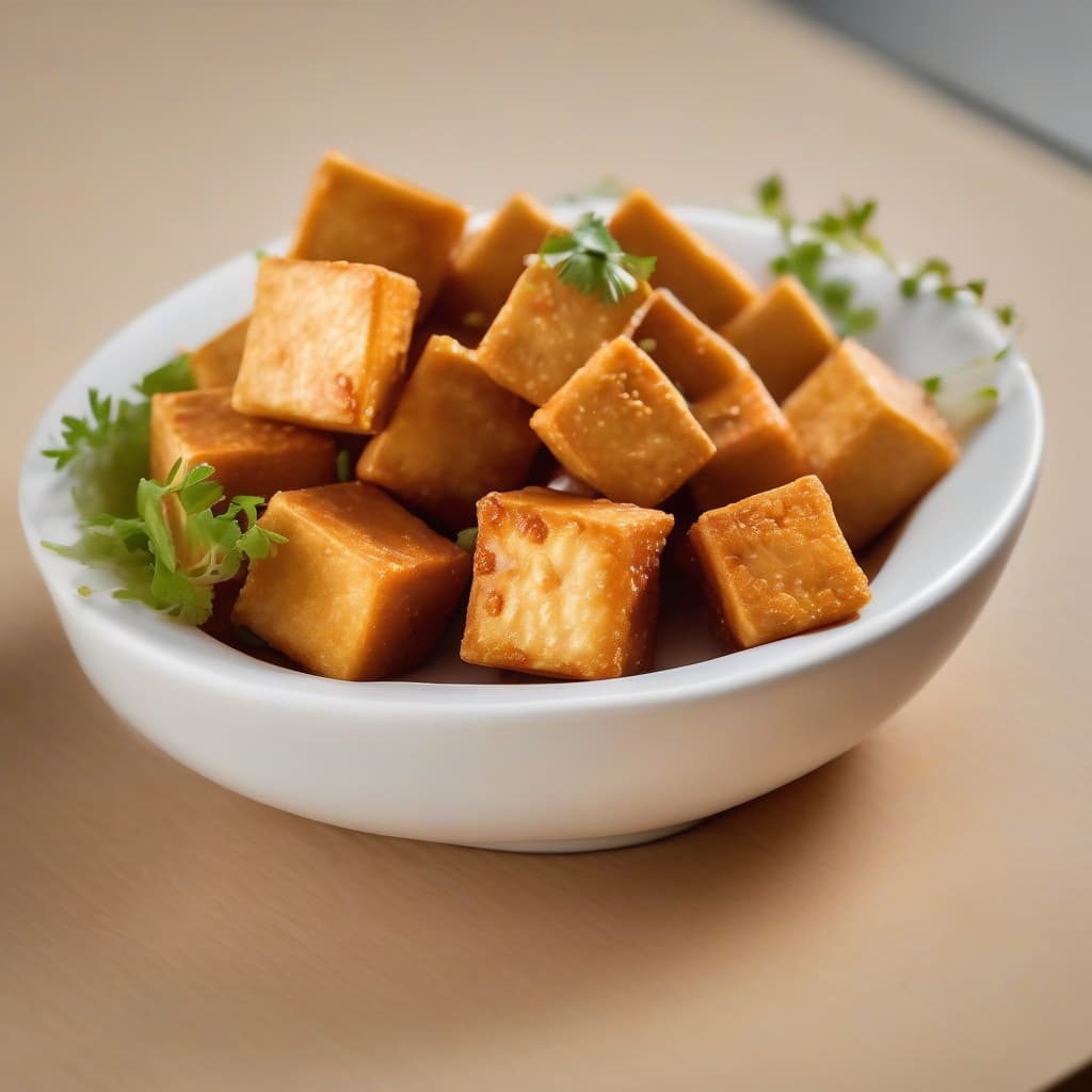 Deep Fried Tofu / Dau Hu Chien (8 Pieces)