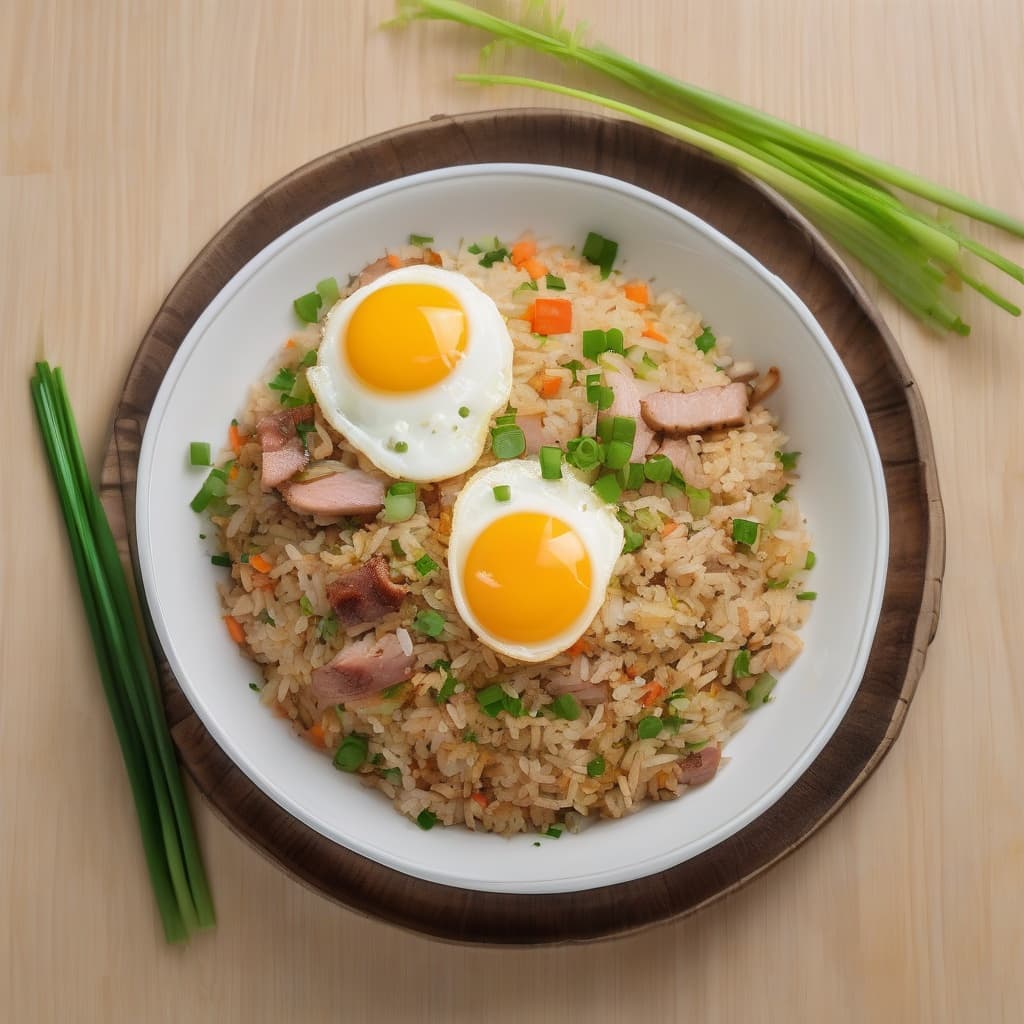 Com Chien Thit Heo Nuong