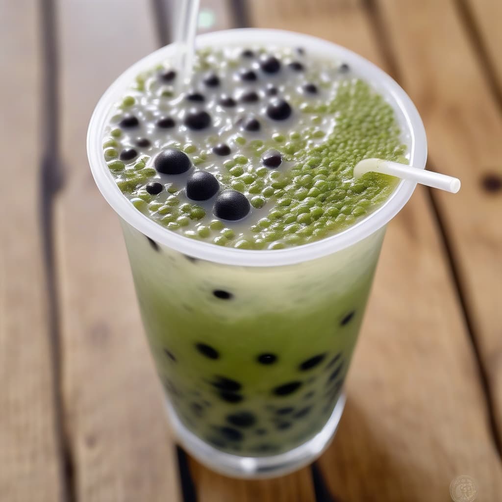Matcha Milk Tea / Tra Xanh