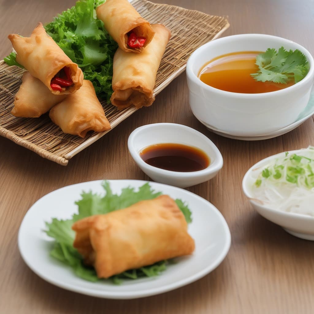 Bun Thit Ga, Cha Gio