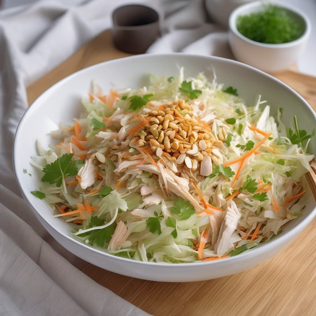 Chicken or Shrimp Cabbage Salad
