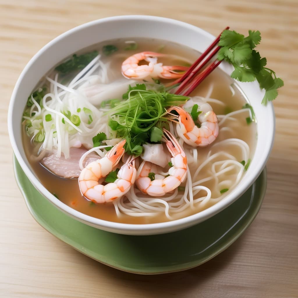 Rice Noodle Soup / Hu Tieu