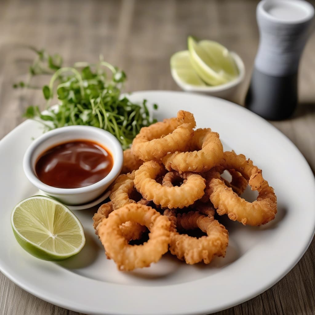 Crispy Fried Calamari / Muc Chien Gion (6 Pieces)