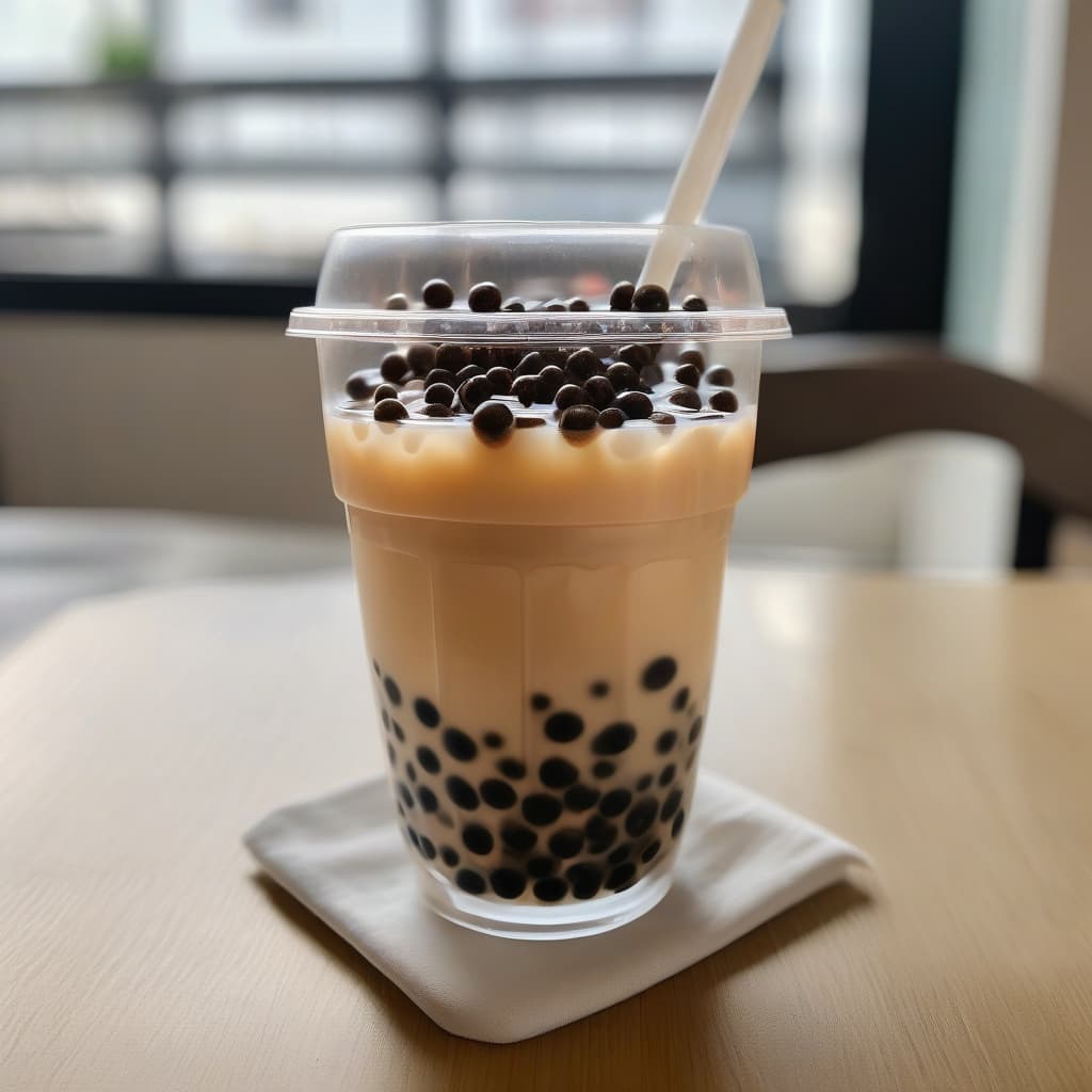 Classic Milk Tea with Boba / Truyen Thong