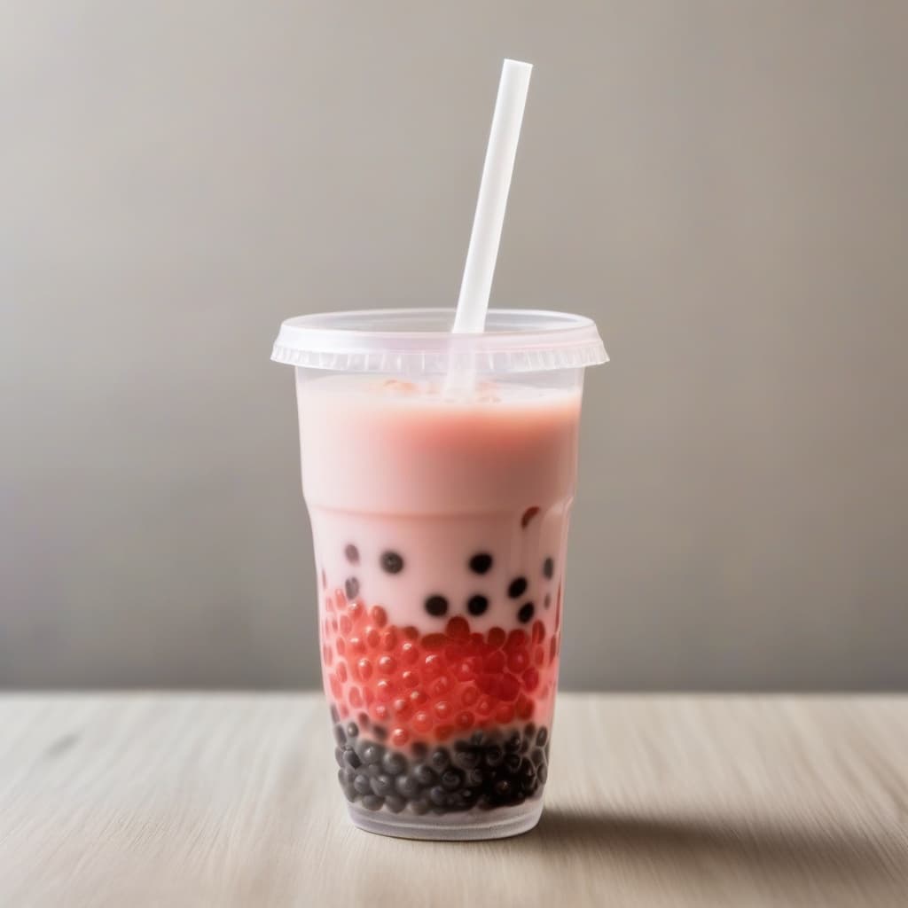 Strawberry Milk Tea / Dau