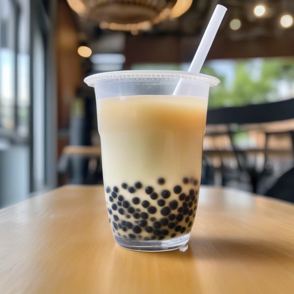 Honeydew Milk Tea / Dua Luoi