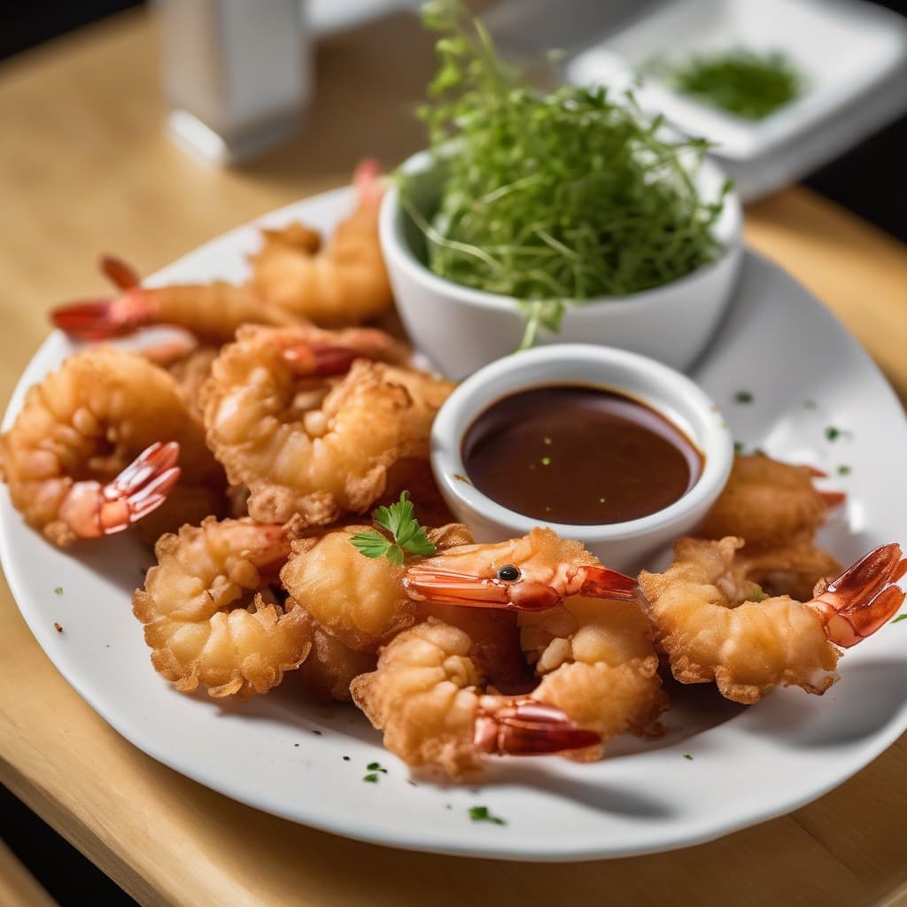 Deep-Fried Shrimps / Tom Chien Bot (5 Pieces)