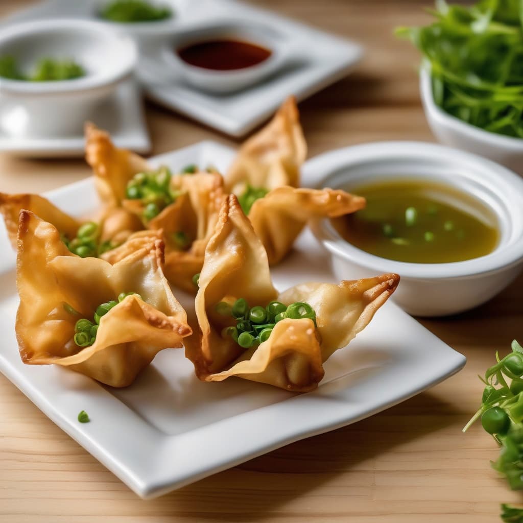 Cream Cheese Wonton / Wonton Pho Mai (6 Pieces)