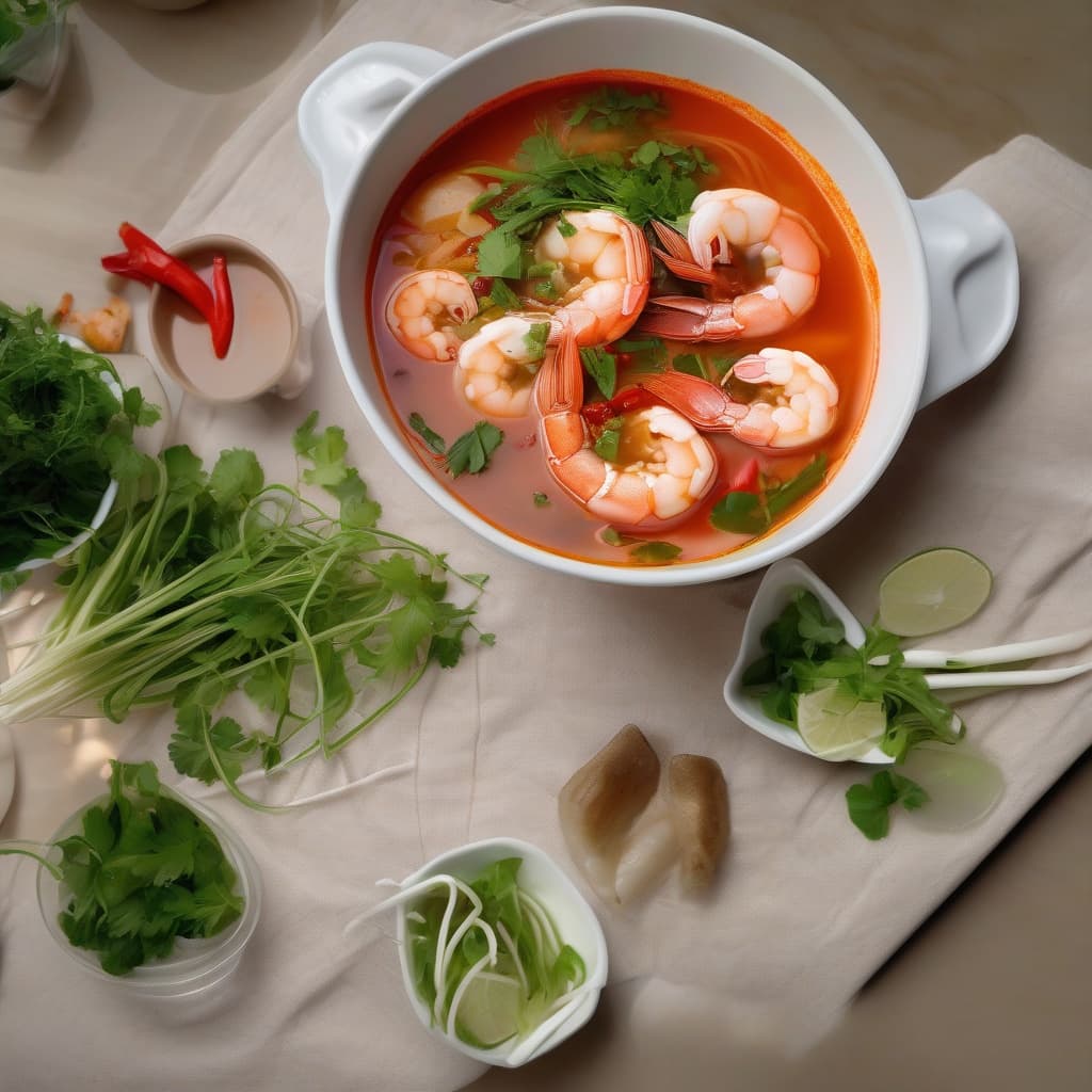 Tomyum Vermicelli Soup