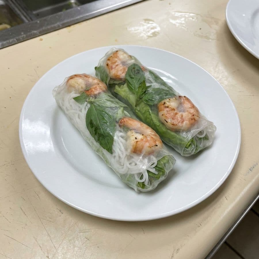 Goi Cuon Chao Tom (2 Rolls)