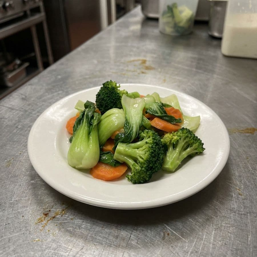 Mixed Vegetable Stir Fry with Oyster Sauce