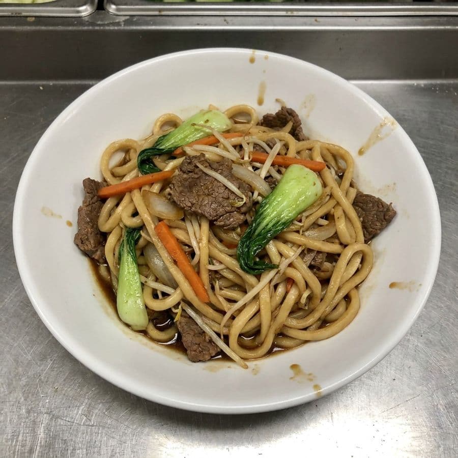 Beef Udon Stir Fried