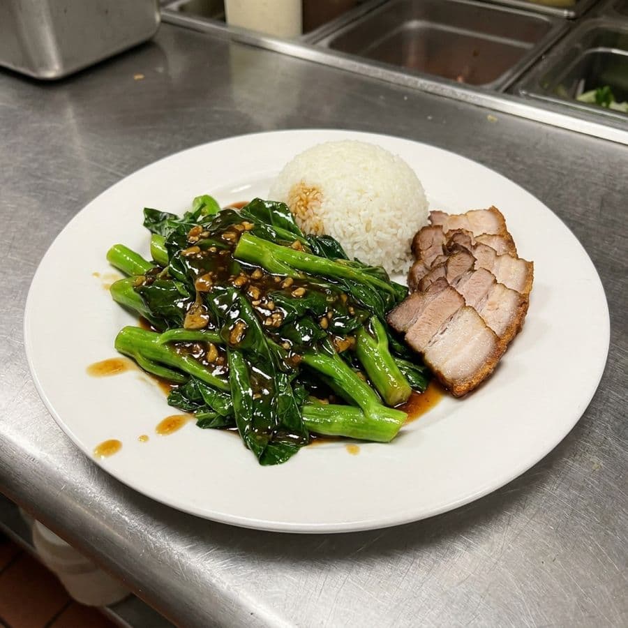 Chinese Broccoli Stir with Oyster Sauce