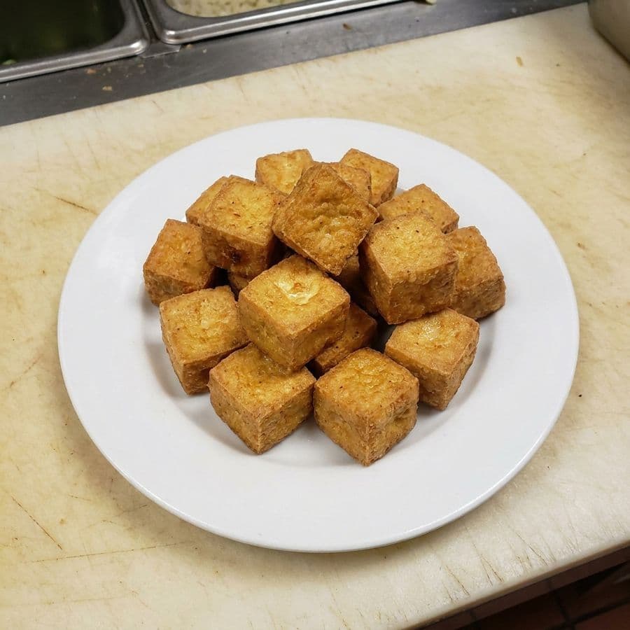 Deep Fried Tofu / Dau Hu Chien (8 Pieces)