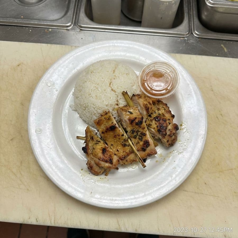Com Ga Nuong Xa