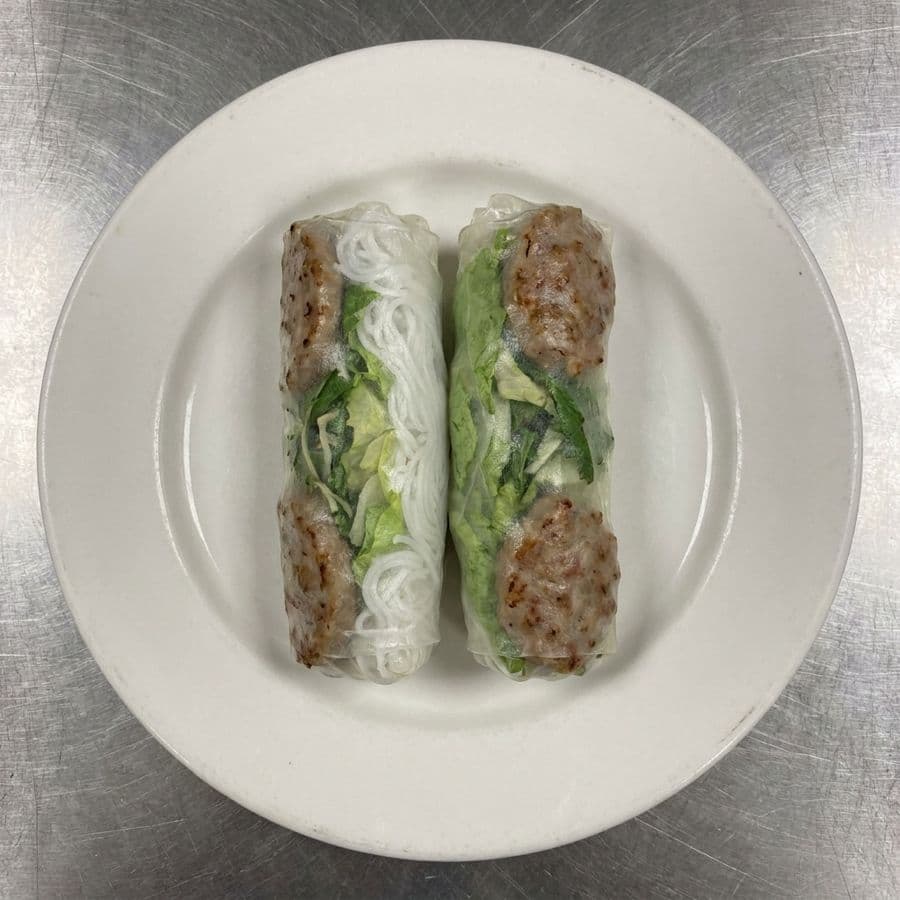 Goi Cuon Nem Nuong (2 Rolls)